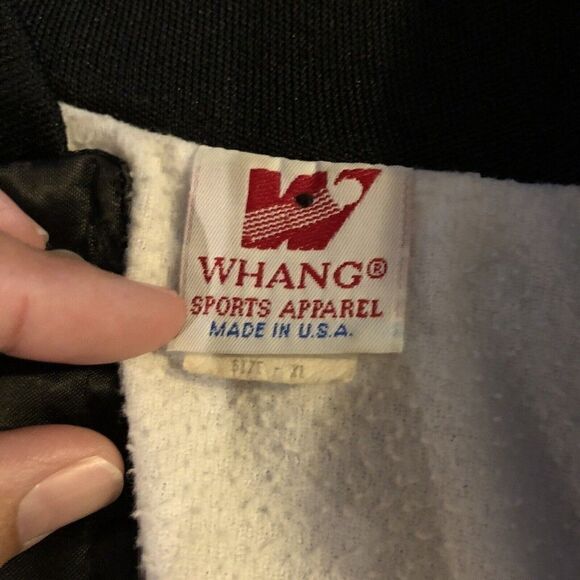 Vintage “The Rock” NC Motor Speedway Jacket Whang Sports Bomber Size XL USA - Picture 8 of 9